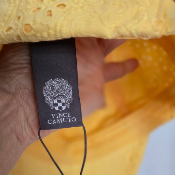 NWT - Vince Camuto Yellow Hat - Picture 4 of 7